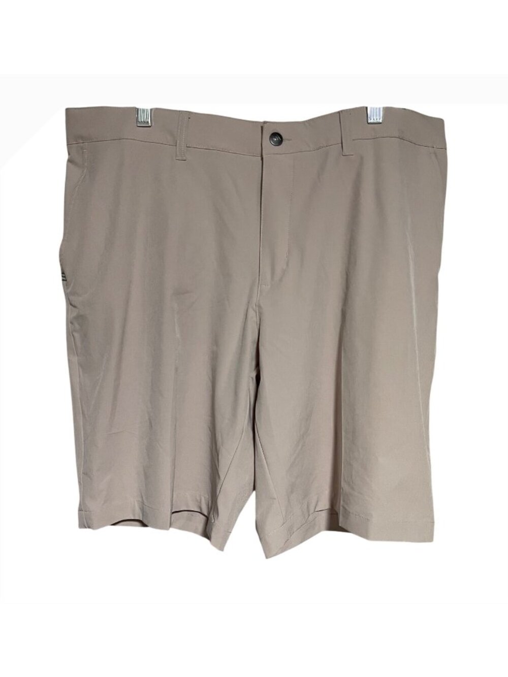 Adidas Mens Size 38 Ultimate 365 Golf Shorts  Beige Performance Wear Athleisure